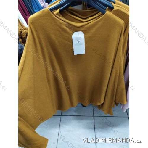 Damen-Langarmpullover (uni L / XL) ITALIAN MODA IM7191009