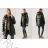 Jacke Winterjacke mit Kapuze und Fell Damen Übergröße (46-54) POLISH FASHION BLI19YP-18057-12