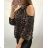 Tunika Bluse 3/4 Langarm Damen (uni m / l) ITALIAN FASHION IM920092