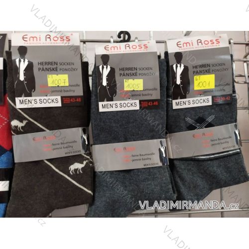 Socken Baumwolle exklusive Männer (39-42,43-46) EMI ROSS LOK19041