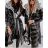 Langer Wintermantel für Damen (S / M ONE SIZE) ITALIAN FASHION IMK20994