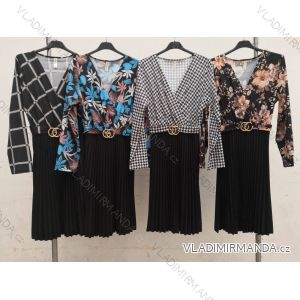 Bluse Langarm mit Rüschen Frauen (UNI S / L) ITALIAN FASHION IMK20159