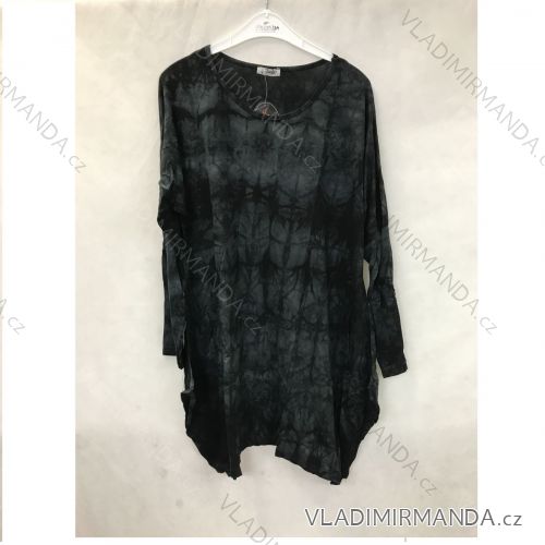 Tunika 3/4 Langarm Damen übergroß (UNI XL / 2XL) TURKISH FASHION TM920140