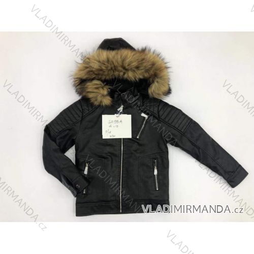 Jeansjacke mit jugendlichem Mädchen für Pelzkinder (6-16 Jahre) ITALIAN FASHION IMVWN20001