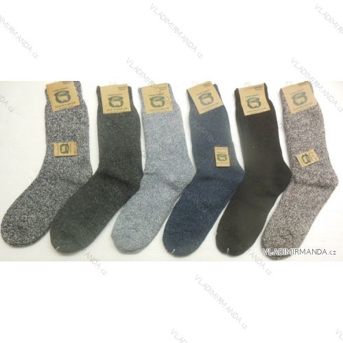 Socken warme Thermowolle Wolle medizinische Floss Mens (40-47) AMZF PA-5306