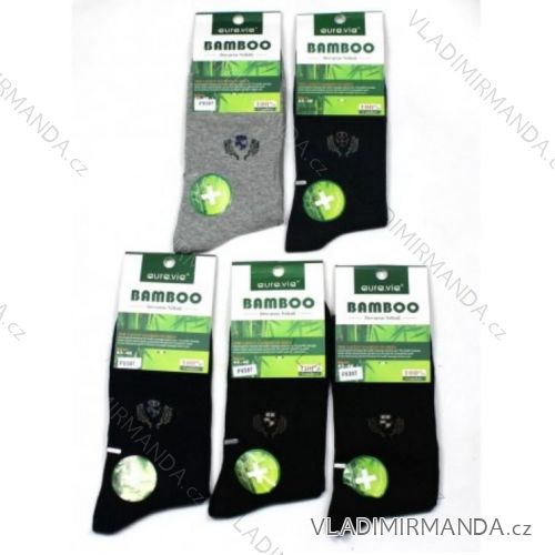 Herrensocken aus Bambus (39-46) AURA.VIA F9307
