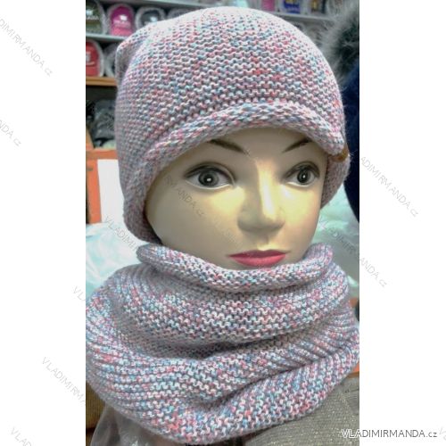 Wintermütze mit Pompon Damen (ONE SIZE) WROBI PV719045