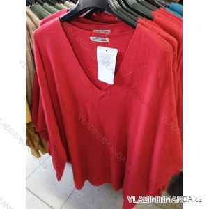 Langarm-Tunika für Damen mit Übergröße (UNI XL-2XL) ITALIAN FASHION IM720050