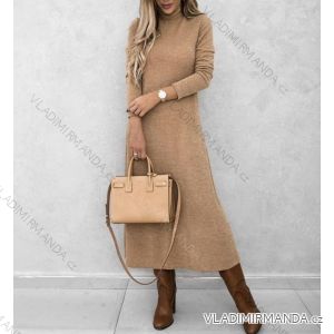 Kleid mit 3/4 Ärmeltasche für Damen (uni sl) ITALIAN Fashion IMWD20515