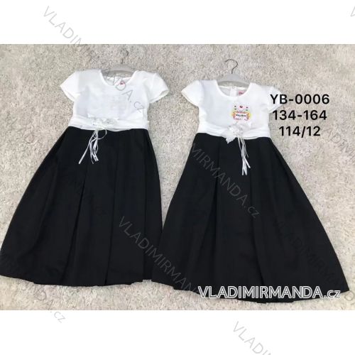 Kleid kurzärmliges jugendliches Mädchen für Kinder (134-164) ACTIVE SPORT ACT21YB-0006