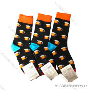 Socken klassisches Lichtbild Bier / Wein Motiv (35 / 39-39 / 43) ECC-2003