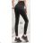 Lange Leggings DAMENLEDER (UNI S-M) ITALIENISCHE MODE IMM20FD3063