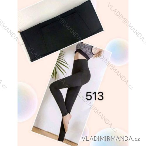 Lange Leggings DAMENLEDER (UNI S-M) ITALIENISCHE MODE IMM20FD3063