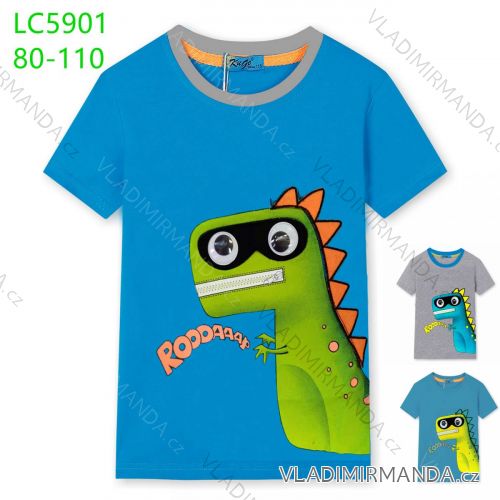 Kurzarm-T-Shirt für Jungen mit Pailletten (98-128) KUGO MC1218