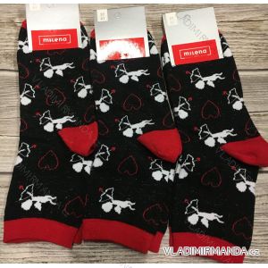 Socken Valentine fröhliche schwache Frauen (37-41) POLISH FASHION DPP21001