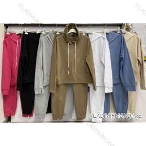 Set lange Jogginghosen und langärmliges Sweatshirt für Frauen (UNI S / L) TURKISH FASHION IMK20148