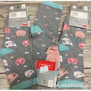 Socken Valentine fröhliche schwache Frauen (37-41) POLISH FASHION DPP21001