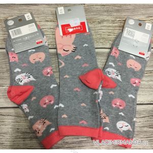 Socken Valentine fröhliche schwache Frauen (37-41) POLISH FASHION DPP21001