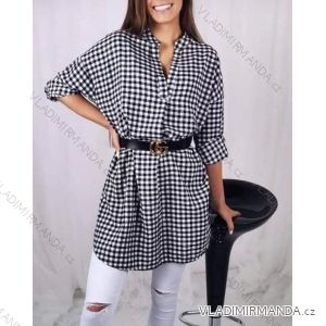 Kleid Andere Hemden Kurzarm Damen (uni sl) ITALIENISCHE Mode IM21800914