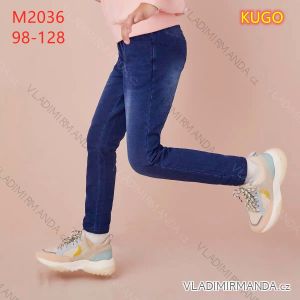 Jeans Leggings Denim dünnes junges Mädchen (134-164) KUGO KK9857