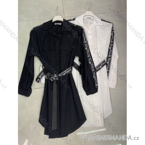 Langarmhemdkleid für Damen (S / M ONE SIZE) ITALIAN FASHION IM921080