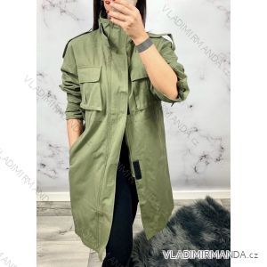 Jacke Winterjacke mit Kapuze und Fell Damen Übergröße (46-54) POLISH FASHION BLI19YP-18057-12