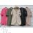 Kabát jarní dlouhý dámský (S/M/L ONE SIZE) ITALSKÁ MÓDA IMWA21006