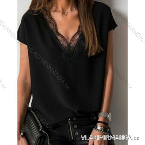 Kleid mit 3/4 Ärmeltasche für Damen (uni sl) ITALIAN Fashion IM3181746