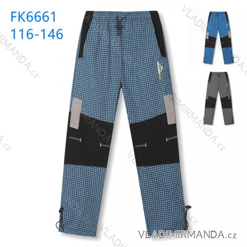 Outdoor-Canvashose mit Fleece-Polsterung für Kinder, Jugendliche (104-134) KUGO F501