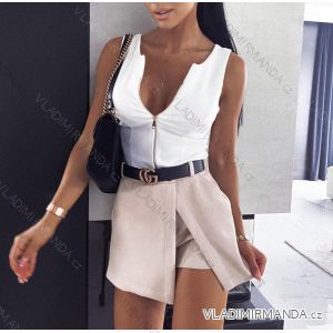 Kleid mit 3/4 Ärmeltasche für Damen (uni sl) ITALIAN Fashion IM3181746