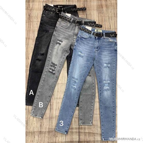 Jeans Jeans lange Frauen (XS-XL) JEWELLY LEXXURY LEX20C2564