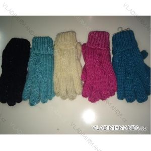 Fingergestrickte Handschuhe Mädchen ECHT JKB040
