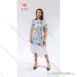 Ärmelloses Sommerkleid für Damen (UNI SL) ITALIAN FASHION IMK201505107