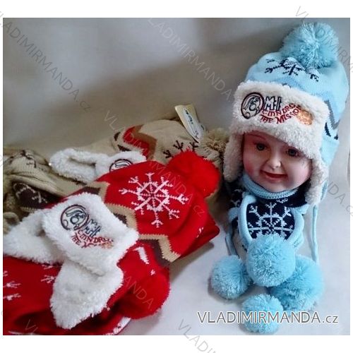 Mütze und Schal Winter Baby Mädchen und Jungen JIALONG QY-11
