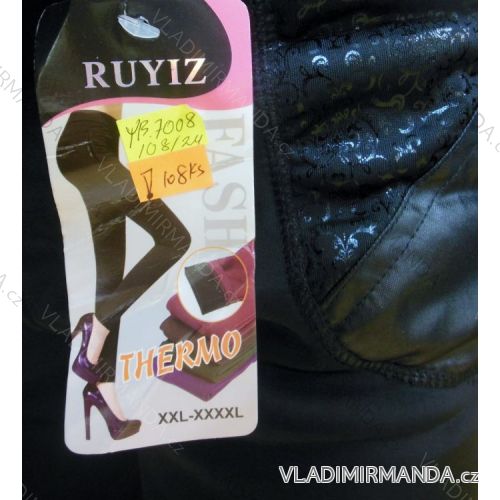 Leggings warme Damen Thermo-Übergröße (m-xl / 2xl-3xl) RUYIZ YB7008
