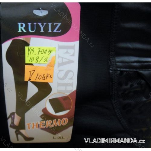 Leggings warme Damen Thermo-Übergröße (m-xl / 2xl-3xl) RUYIZ YB7005
