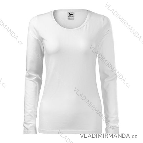 Slim T-Shirt Damen Weiß Mit ADR-1390013
