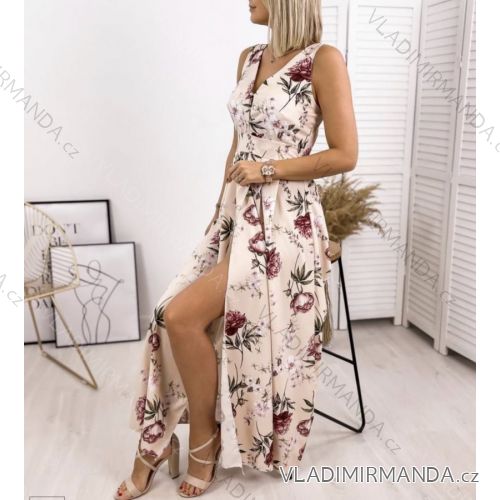 Kleid mit 3/4 Ärmeltasche für Damen (uni sl) ITALIAN Fashion IM3181746