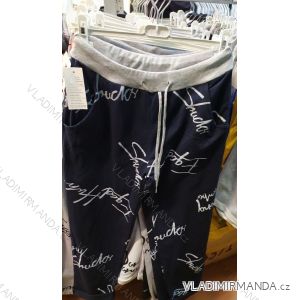 Jogginghose 3/4 kurze Sommerhose Damen dot (uni s / m) ITALIENISCHER MODUS IM1319131