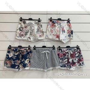 Shorts Shorts Kunstleder Frauen (uni s-l) ITALIAN FASHION IM920107