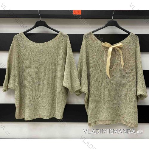 Damen Langarm Pullover (S / M / L Einheitsgröße) ITALIAN FASHION IMWA214327