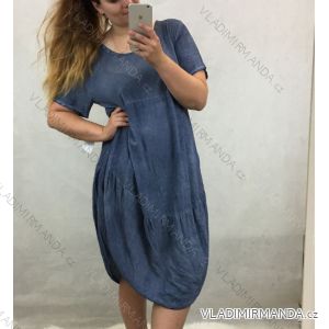 Ärmelloses Sommerkleid für Damen (UNI SL) ITALIAN FASHION IMK201505107