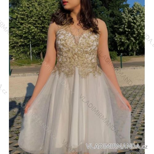 Elegantes kurzes Damenkleid (sml) ITALIENISCHES MODA IM919014