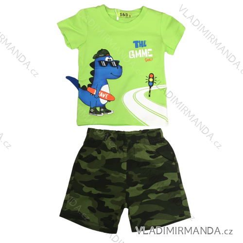 Sommerjungen T-Shirt und Shorts Set (1-5 Jahre) SAD SAD20KK1112