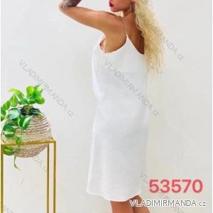 Sommerkleid Langarm geblümte Damen (UNI S / L) ITALIAN FASHION IMK20150