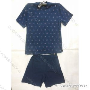 Pyjamas kurze Hosen Herren übergroßen (l-4xl) HAF W-022B
