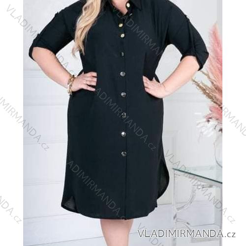 Kurzarmkleid Frauen (2XL-5XL) TURKISH FASHION TML20020