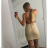 Kleid mit Knöpfen und geknöpften Damen (uni s-m) ITALIAN FASHION IM2203948