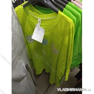 T-Shirt Kurzarm Damen Neon (uni sl) ITALIENISCHE MODA IM2171421-1