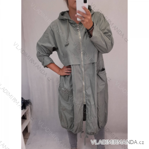 Jacke dünner Reißverschluss Frauen (uni s / m) ITALIENISCHE MODE IM719408